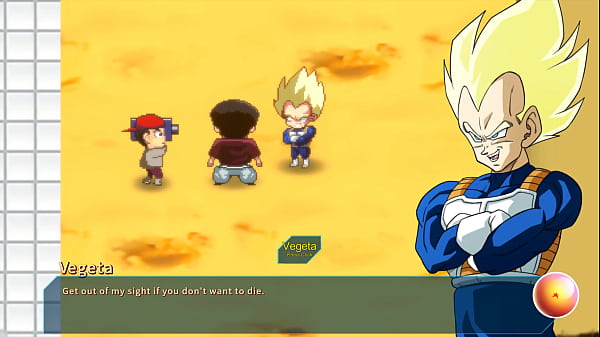 Image Bulma Adventure 4 - Mr.Satan watches his agent Miss Piiza(Pizza) get gangbang at the Cell Games