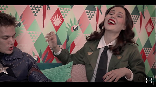 Image MARVEL first fuck: Virgin Captain America and naughty agent Peggy Carter on a mission!