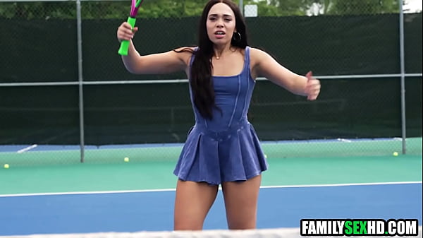 Image Hot tennis player threesome fucks step cousins