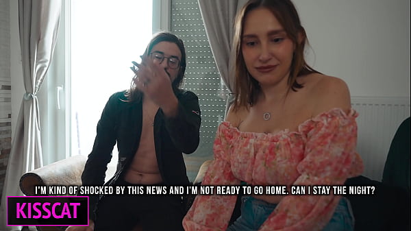 Image S3E8: Step son fuck step mom with her new husband in share bed till cum in pussy and mouth