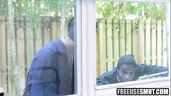 Image Cute teens freeused by burglars ifo their BF | Freeuse porn