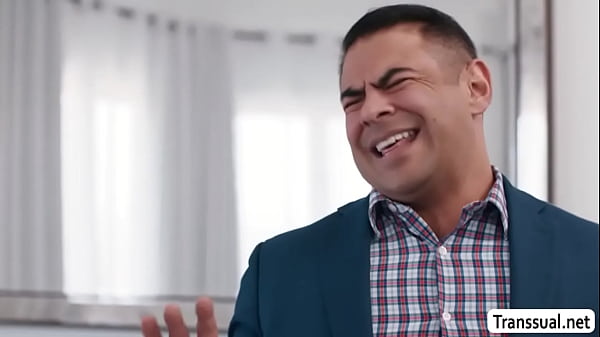 Image Stress shemale gets analed by boss to feel relieve