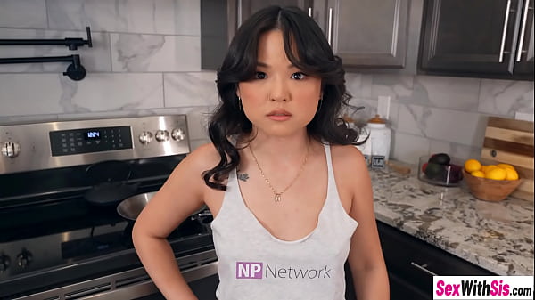 Image Petite teen stepsister takes it all and petite Asian babe enjoyed rough sex