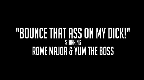 Image Bouncing Tits & Ass! Yum The Boss Rides Rome Major's Monster BBC!