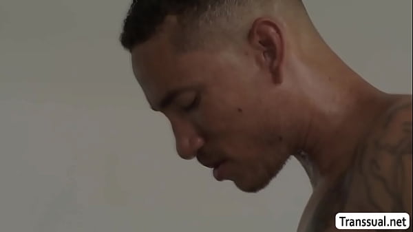 Image Tall sexy hot TS Zariah Aura analed by big cock