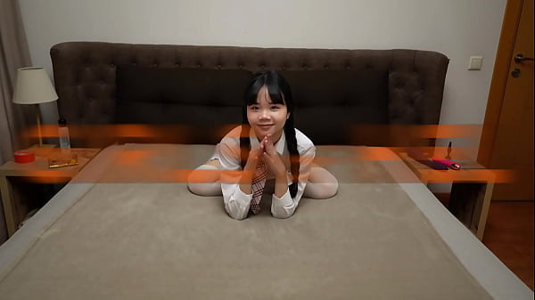 Image Asian teen gets gummy bears stuffed up her tiny ASSHOLE