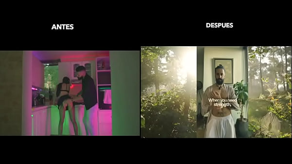 Image Antes y despues del porno mas fetichista en una escena viral de Cipriani