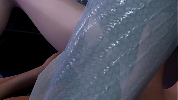 Image 3D cute skinny Asian cosplay model sucking the big dick and got her wet pussy fucked so hard