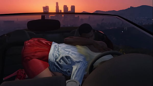 Image GTA 5- Franklin gets a Hooker service