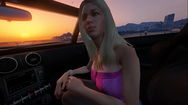 Image GTA 5- Franklin gets a Hooker service