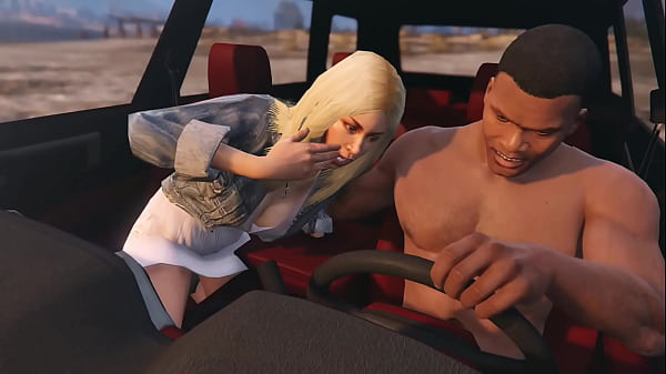 Image GTA 5- Franklin gets a Hooker service