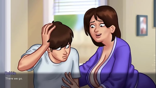 Image Busty Stepmom Loves Show Him Her Huge Breast - Summertime Saga New Version By Kompas Productions