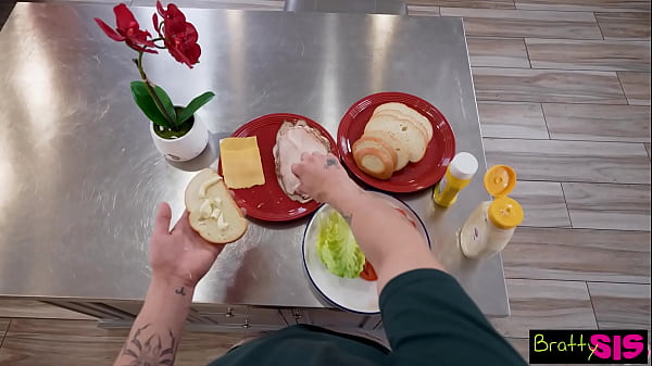 Image Bratty StepSis Chloe Temple to Stepbro, &quot_Stop staring & just fuck me on the Counter&quot_ - S33:E7