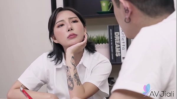 Image Chinese horny girl with big tit Stacy sucks dick and gets stuffed with it.