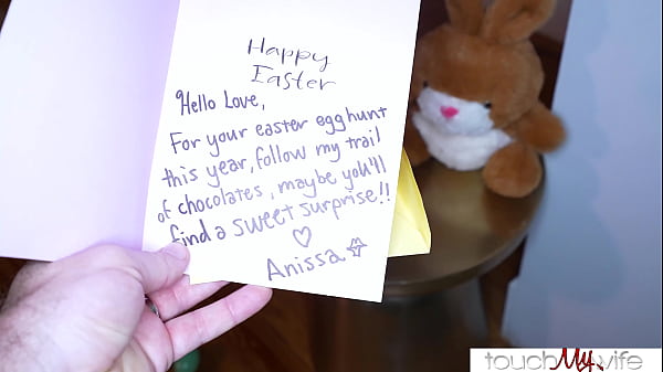 Image My Bad Bunny Wife Craves Chocolate on Easter Holiday - Anissa Kate - TouchMyWife