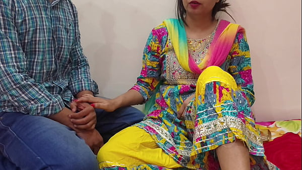 Image Desi Indian wife desperately wanted to get hard fuck so she did hot blowjob for hard fuck BUT... with hindi audio