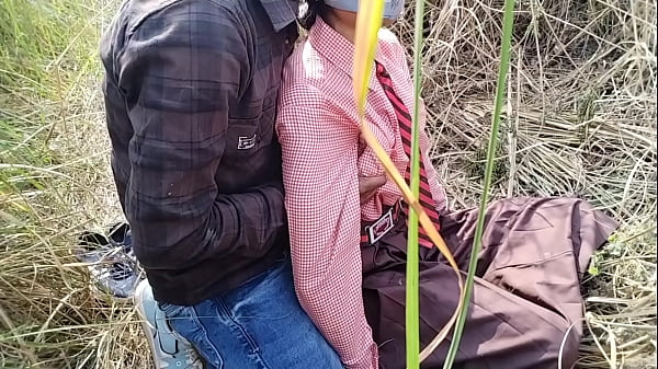 Image INDIAN SCHOOL CAUGHT WITH BOYFRIEND IN JUNGLE AND PUNISHED AS HARD FUCK BY BLACK INDIAN GUY