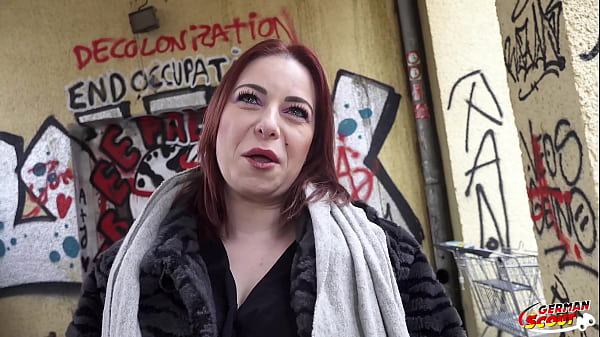 Image GERMAN SCOUT - Curvy German Saggy Tits Girl Emma Fox Pick Up for Casting Fuck in Berlin