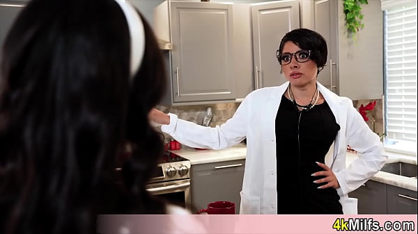 Image Playing doctor and nurse with stepmother