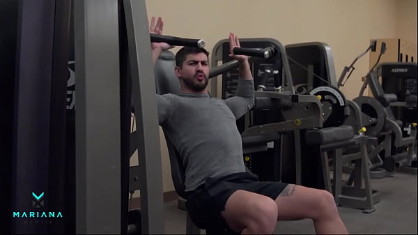 Image After a workout at the GYM Colombian girl fucks a foreigner - Mariana Martix