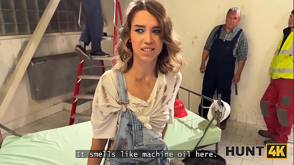 Image HUNT4K. Teen used her tight pussy to have fun at her work shift