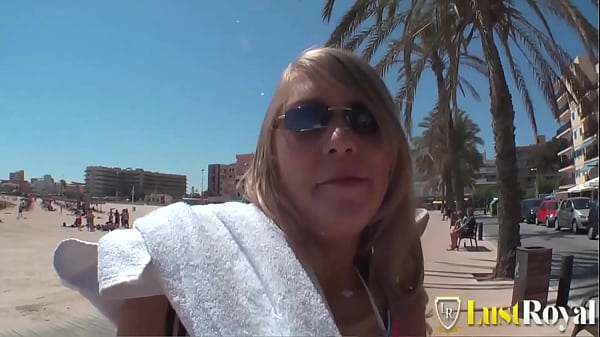 Image Blonde Babe Sherly Girl Fucks on Mallorca