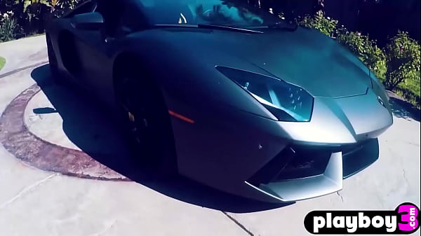 Image Amazing babes with amazing big tits and hot big ass washed amazing vehicles