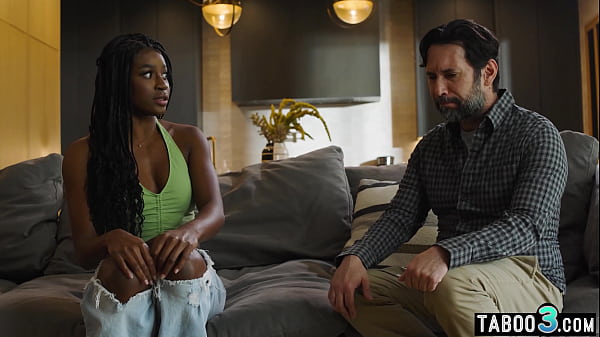 Image Angry dude taboo fucking a hot ebony MILFs Nicole Kitt hairy black pussy