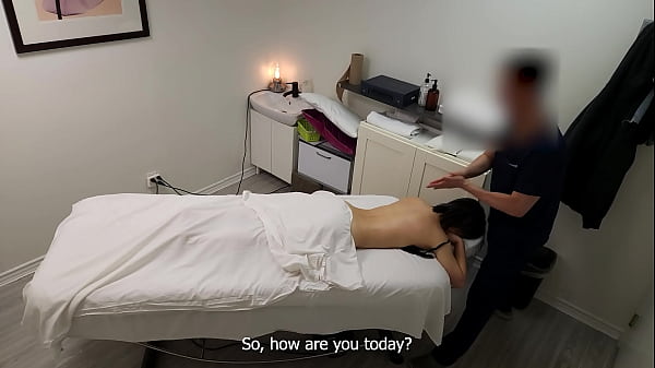 Image Petite Japanese girl was seduced, and fucked twice during massage
