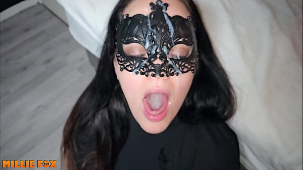 Image AMATEUR MILF GETS A HUGE CUM FACIAL AND THE NEXT DAY SHE GETS A HUGE LOAD OF CUM ON HER TONGUE AND SWALLOWS IT ALL -MILLIE FOX
