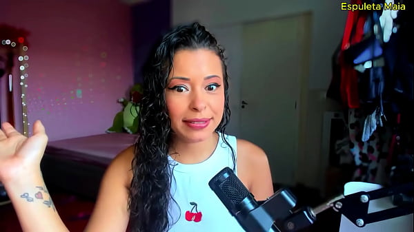 Image Morena gostosa falando putaria pra voce gozar