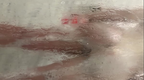 Image Stepbrother sneaks in bathroom while stepsister shower, she caught him spying and made him get in, her ass is so fat and pussy is so wet she will make you cum quick