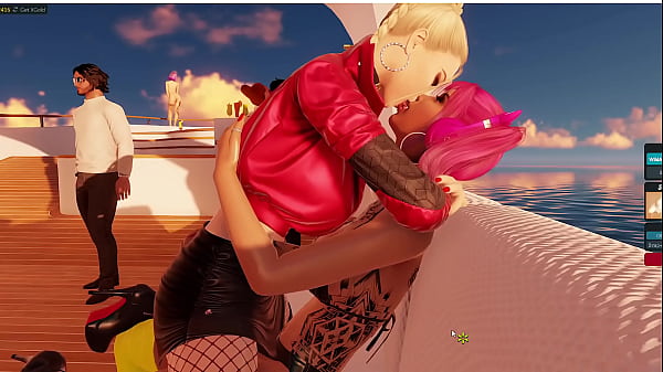 Image Hot kisses lisbians in game