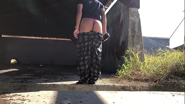 Image 2 POV: Moaning Hairy Latino Man Jerks Outdoor