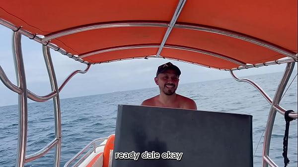 Image HARDCORE FUCK ON A YACHT WITH A BIG TITS MILF - MELANI LATINA