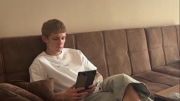Image Seduced Stepbrother Into Sex, Licked Asshole and Sat on His Big Dick