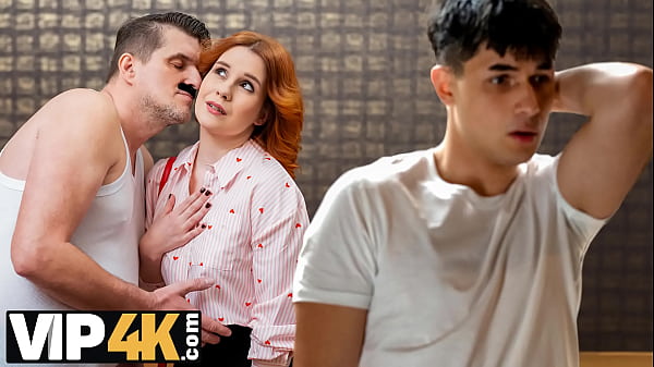 Image VIP4K. I couldn't resist to give my tight pussy to the Mr. Moustache!