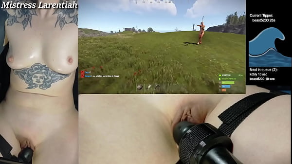 Image Rust Naked Gaming Stream Part 1 Goth Gamer Girl  | Mistress Larentiah