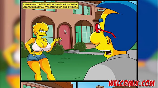 Image He dumped me, twins fucked me! Simpsons porn!