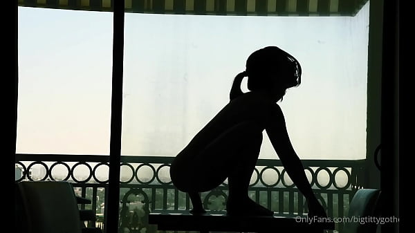 Image Bigtittygothegg Silhouette Dildo Riding