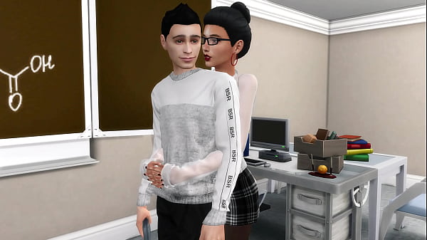 Image Young teacher helps student to correct grades (porn with young)