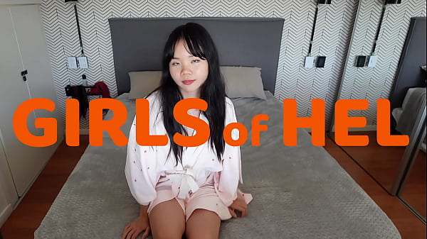 Image 69 with butt plug in tiny asshole - Stepdad makes Asian babe cum