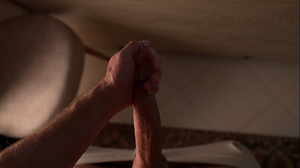 Image Young guy fills his palm full of sperm after orgasm