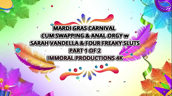 Image Dicks Galore, Nikki & Hubby Join The Massive Mardi Gras Orgy Party!