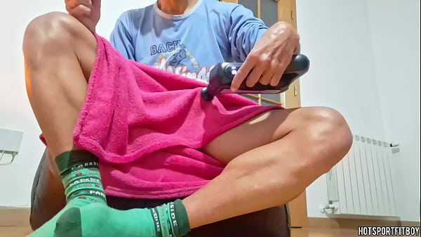 Image Vibrator Drives My Huge Dick Wild - Moaning and Cumming Hard