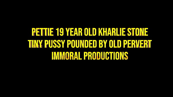 Image Screaming College Babe Kharlie Stone Drenches Herself On Massive Dick!