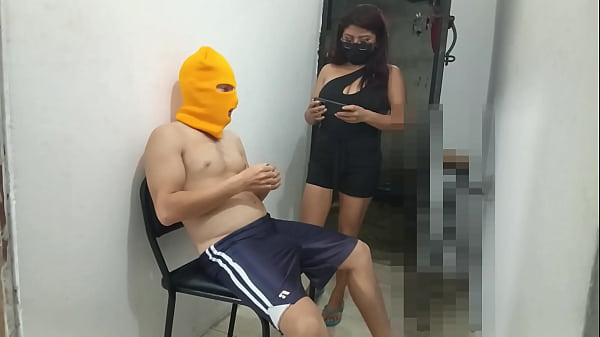 Image Risky milf invited me to her house when her husband was not there!! Suddenly we heard someone arrive and we got scared because we thought her husband had arrived and we were about to fuck