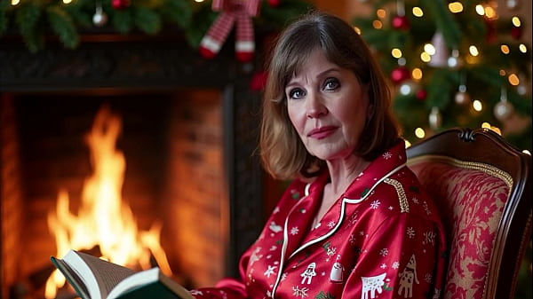 Image Granny Carmen Claus: Standing Doggystyle Fuck & Elvish Creampie