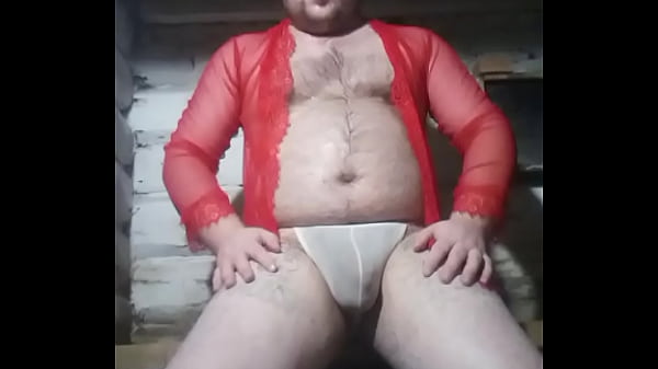 Image Anal fuck of a HUGE ASS of a gay man in a red shirt