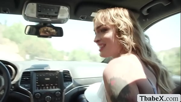 Image Shemale hitchhiker ass fucked by the car driver
